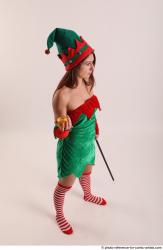 Veronika Elf Pose With Apple